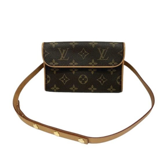 LOUIS VUITTON Brown Monogram Pouch - Picture 9 of 9